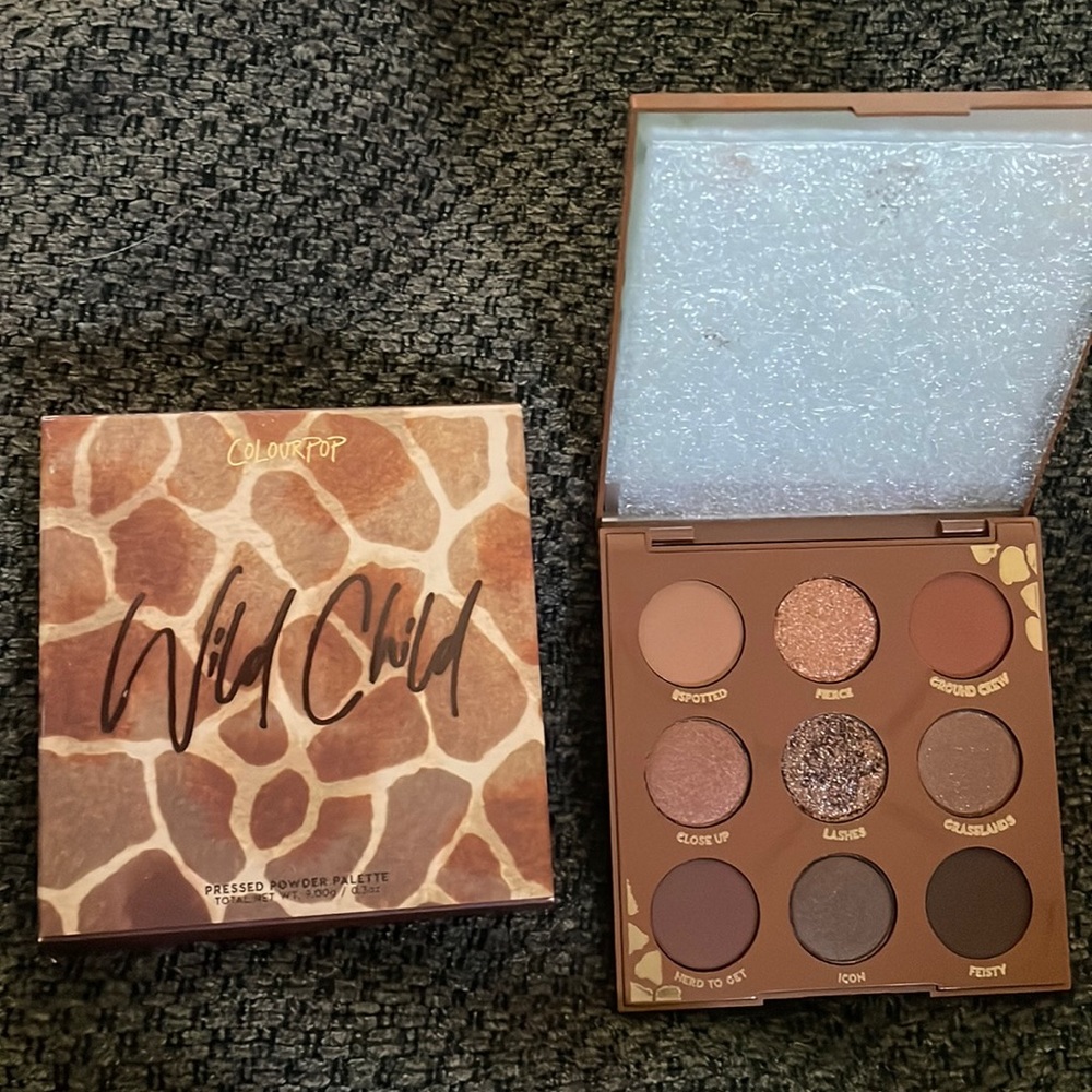 Colourpop’s “Wild Child” 9 pan palette
